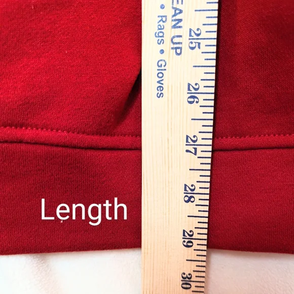 Nautica‎ men's Red blue pullover size XL quarter zip nwt - Picture 9 of 9